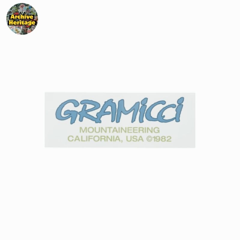 

sticker Gramicci Mountaineering brand clothing streetwear stiker