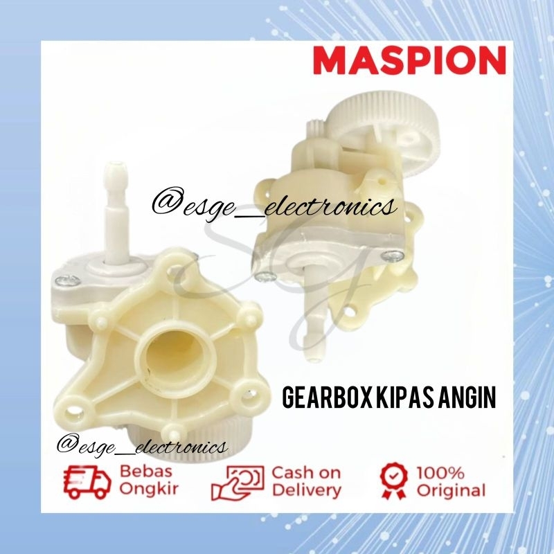 ORIGINAL GEARBOX KIPAS ANGIN MASPION / GEAR BOX KIPAS ANGIN MASPION 12 INCHI 16 INCHI ROTARI MASPION