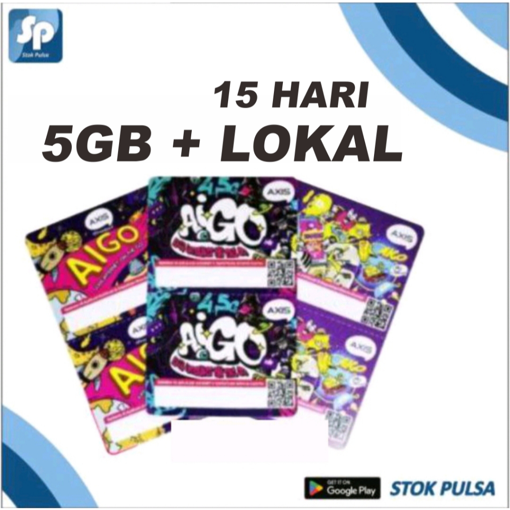 Voucher Kuota Internet Axis 5GB 15 Hari