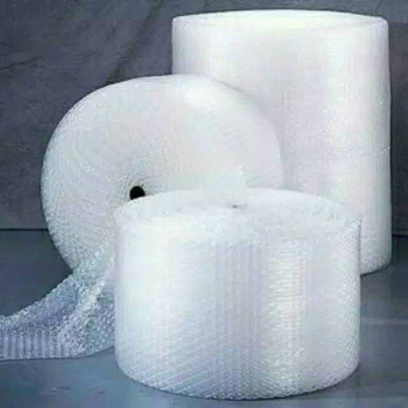 

BUBBLEWRAPE untuk tambahan packing bubble wrape