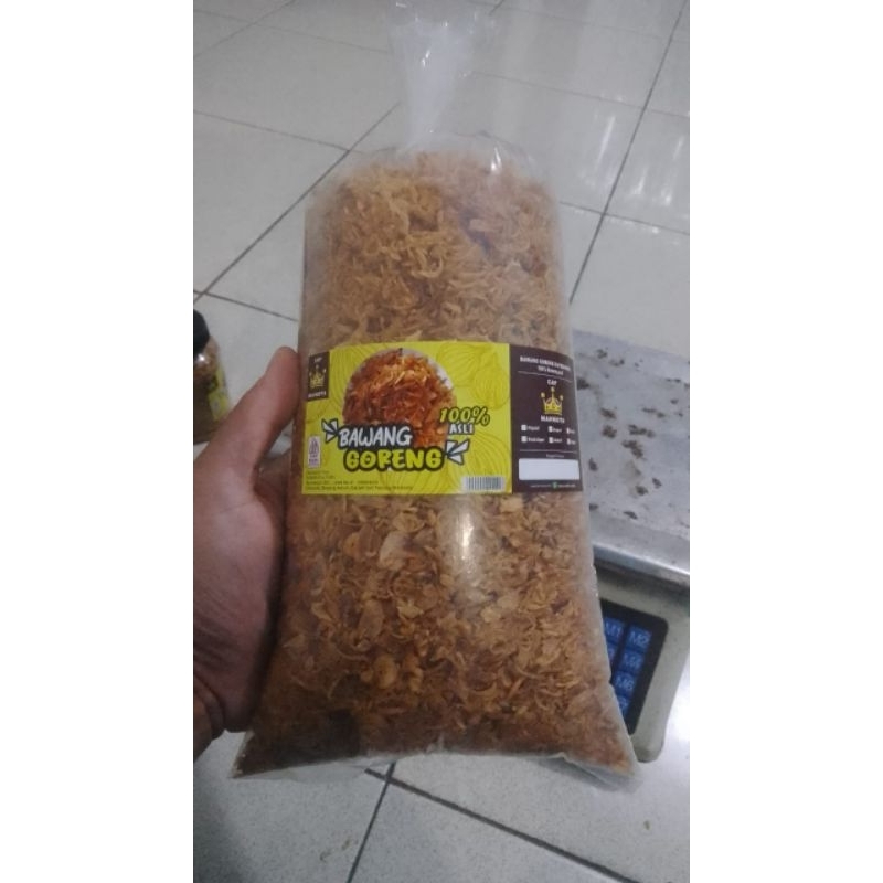 

Bawang Goreng Cap Mahkota 100% Bawang Asli