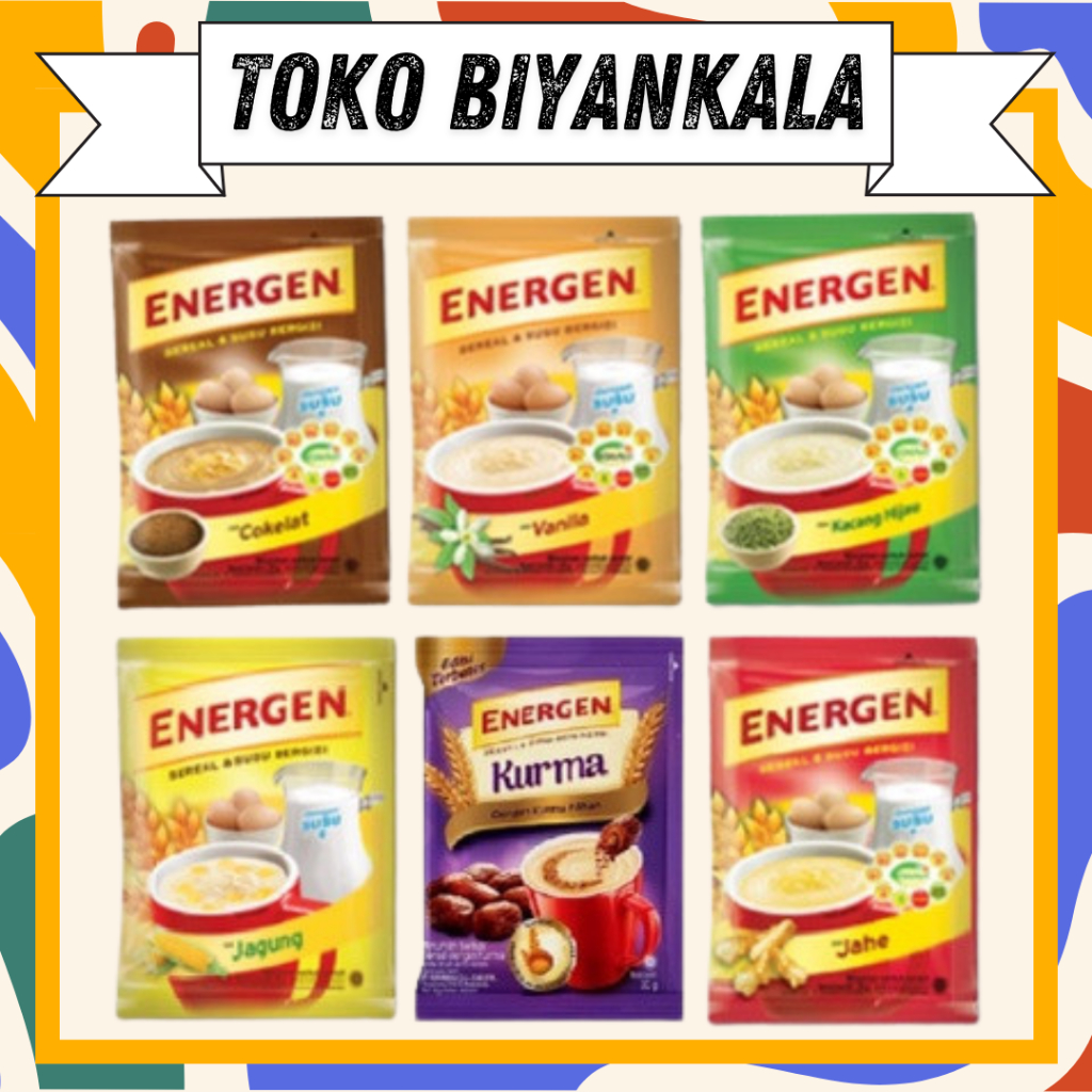 

✅ TOKO BIYANKALA ❤️ ENERGEN SEREAL RENCENG ISI 10