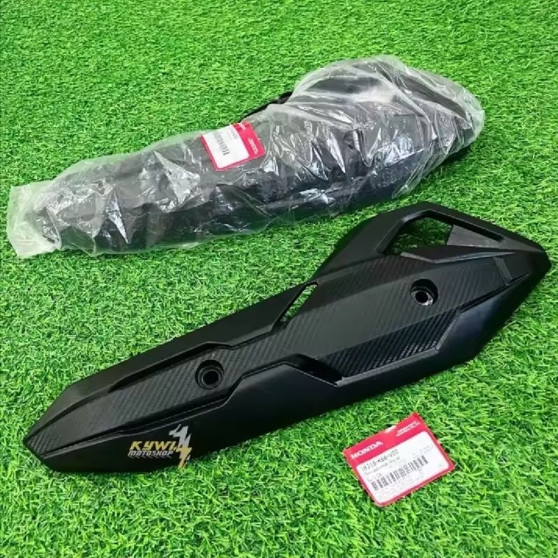 PELINDUNG KNALPOT TUTUP TAMENG COVER KNALPOT AIRBLADE CARBON ORIGINAL VIETNAM PNP VARIO 125 150 PCX 