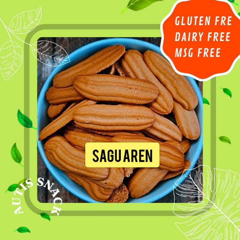 

SAGU AREN NON TELUR, AUTIS FOODS, GLUTEN FREE/ DAIRY FREE/ MSG FREE / SNACK AUTISME