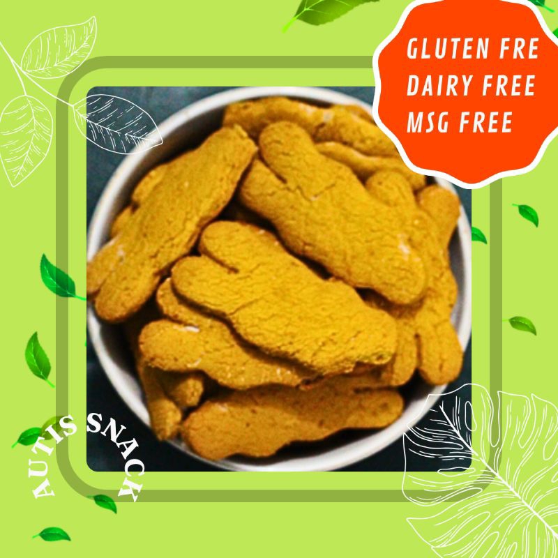 

KUE BANGKIT JAHE NON TELUR, AUTIS FOODS, GLUTEN FREE/ DAIRY FREE/ MSG FREE / SNACK AUTISME