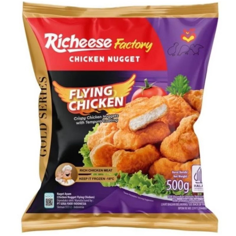 

Richeese Nugget Flaying Chicken 500gr