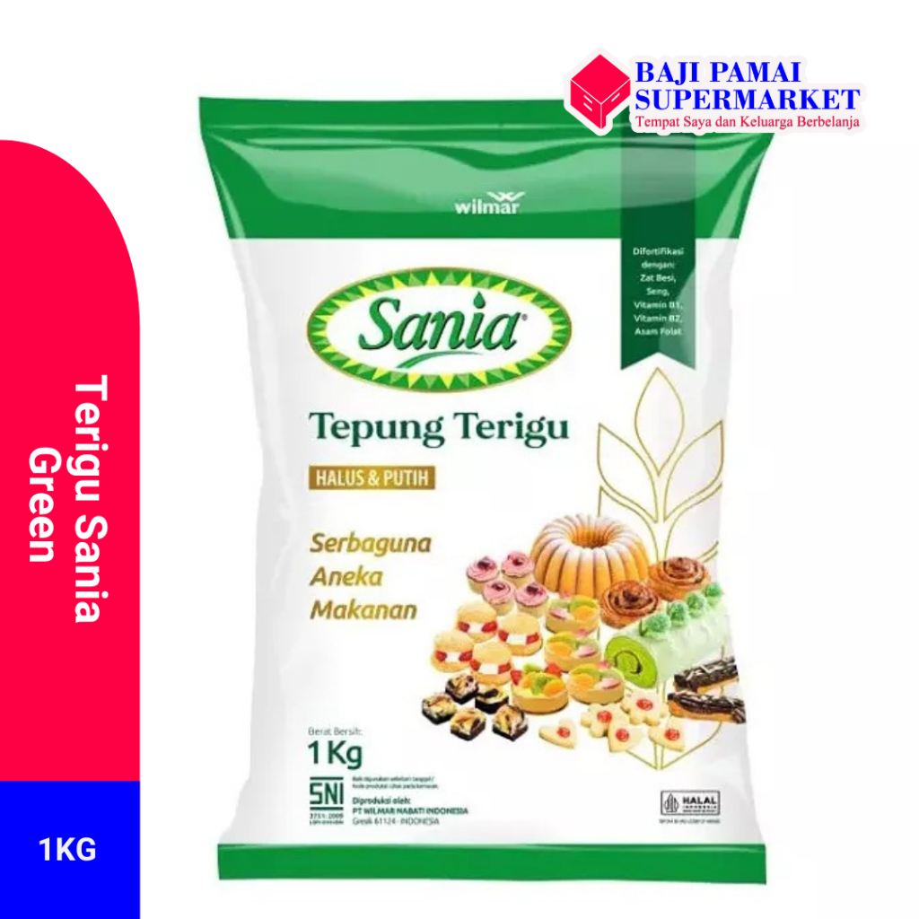 

Terigu Sania Green 1 kg