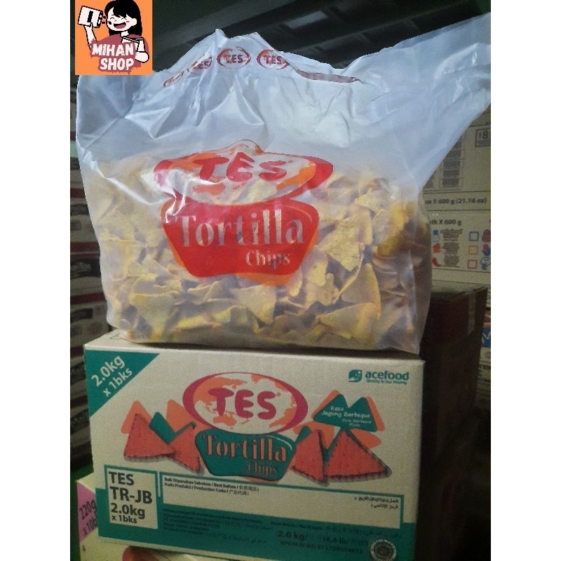 

TES TORTILLA CHIPS (2) JAGUNG BARBEQUE