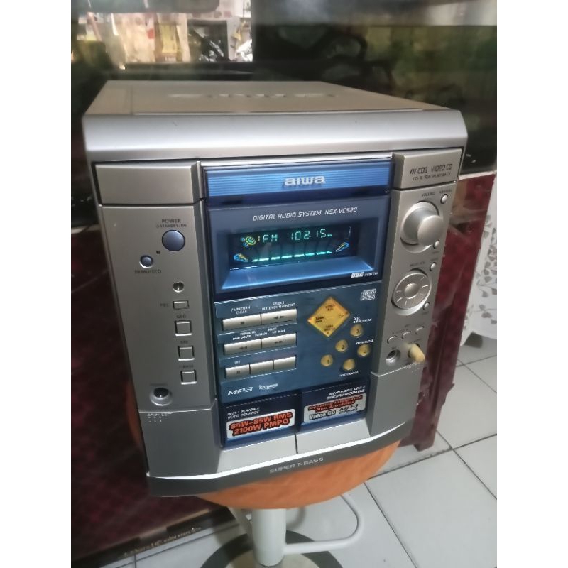 HIFI mini compo AIWA NSX VC520 hanya head nya saja