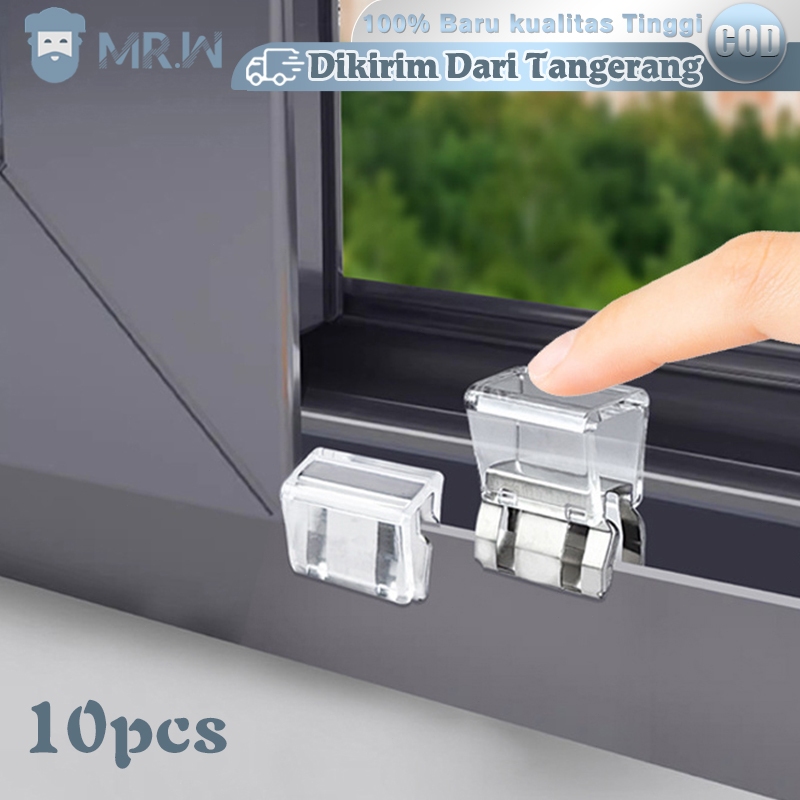 10pcs/Set Pengunci Jendela Sliding Anak Window Safety Lock Safety Sliding Universal Kunci Jendela Sl