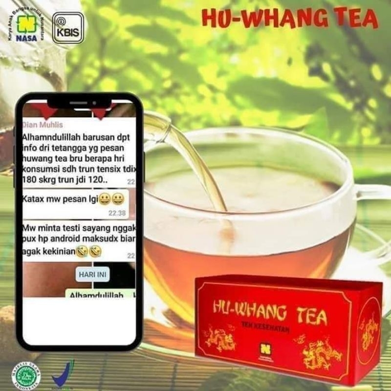 

huwang tea Nasa kesehatan