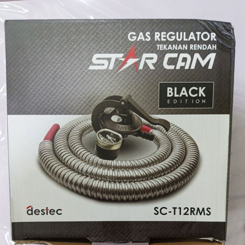 Regulator Gas LPG StarCam SC-23-MSS T12RMS StarCam 23MSS 12RMS Paket Original