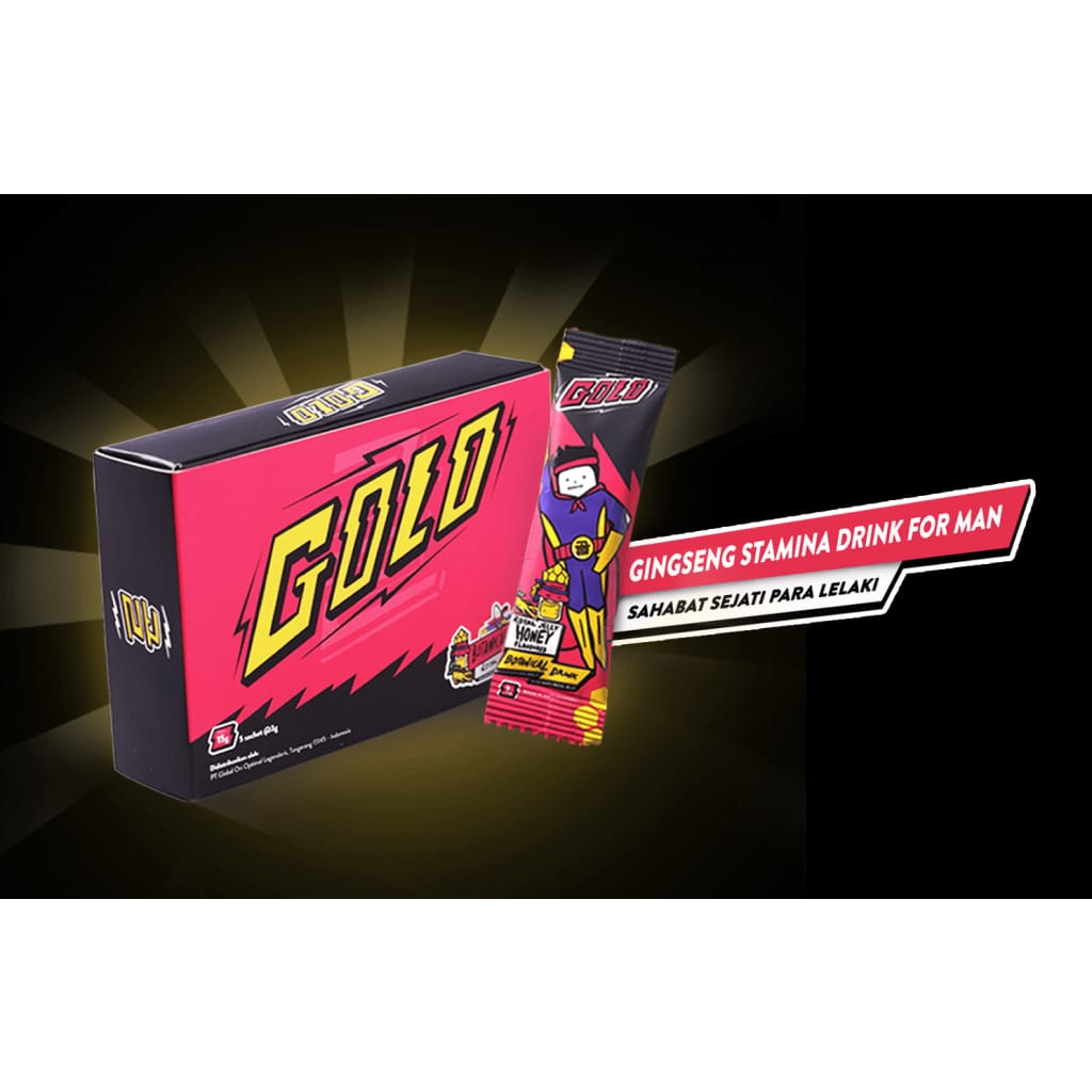 Mister Golo Ginseng Stamina Plus Plus Pria Stamina Pria Ginseng Minuman Serbuk Jelly Honey Mister Go