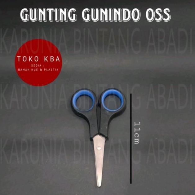 

Gunting Kertas Kecil Stainless Scissor Gunindo OSS