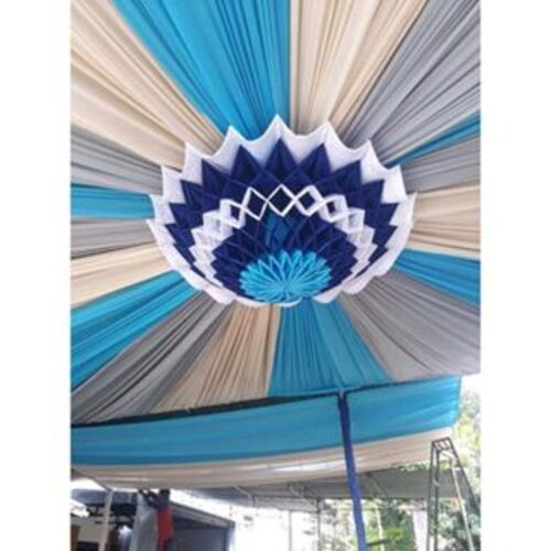 Jantung Plafon Tenda atau Jantung Sarang Tawon atau Dekorasi Sarang Tawon