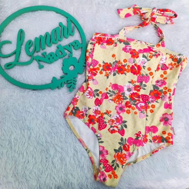 6-8 Tahun Preloved Seafolly Swimwear Swimsuit Baju Renang Bikini Anak Original