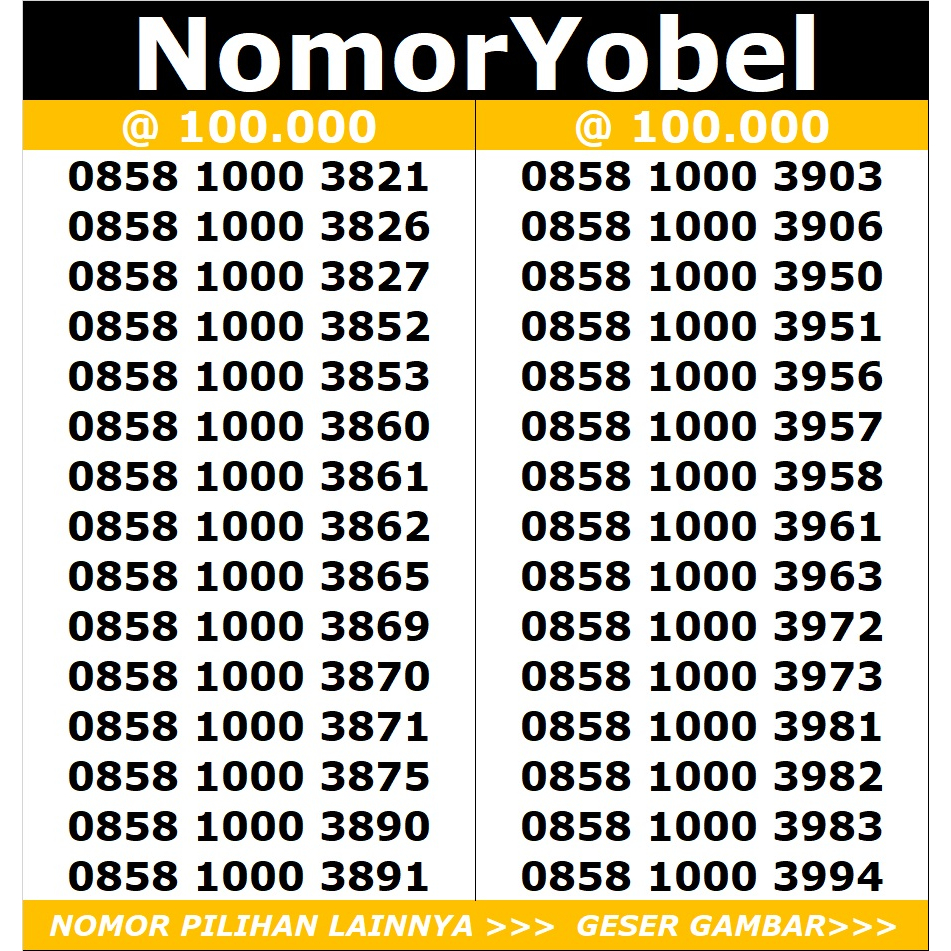 nomor cantik indosat ooredoo im3 mentari 100-06