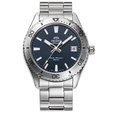 Orient Mako RA-AC0Q02L30B Jam Tangan Pria Blue Navy Dial 40mm 20 ATM Sapphire Crystal Stainless Stee