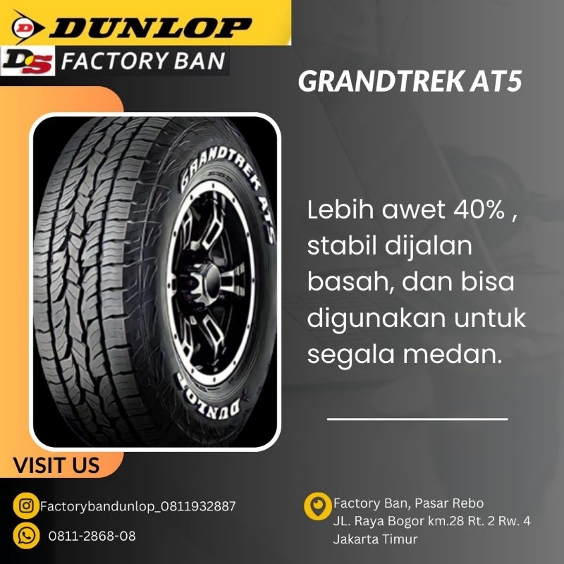 Ban Dunlop 30 × 9,5 R15 AT5