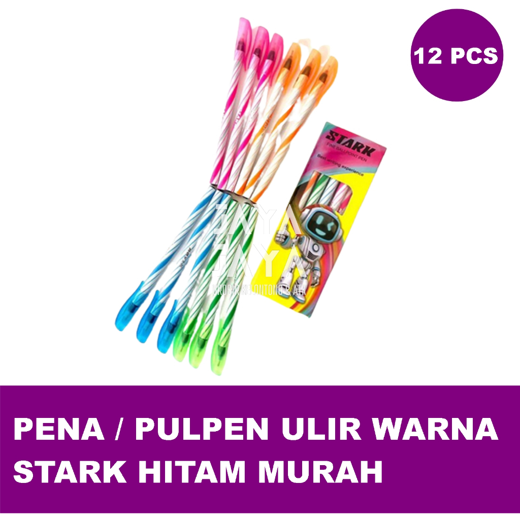 

PENA / PULPEN ULIR WARNA STARK HITAM MURAH