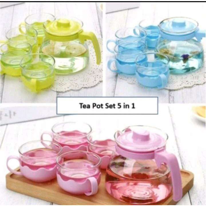 

Teapot warna 1SET 5pcs
