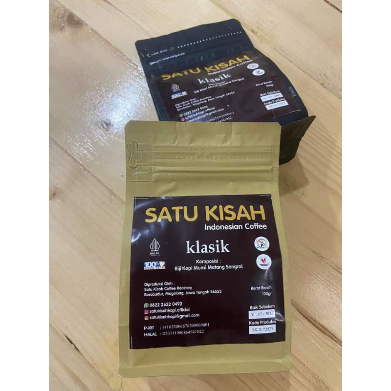 

Kopi Robusta asli tanpa campuran