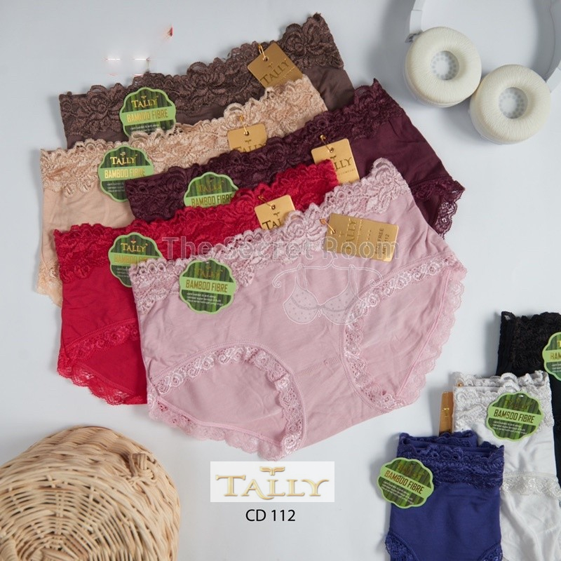 Tally Celana Dalam Katun Bamboo Renda - CD 112