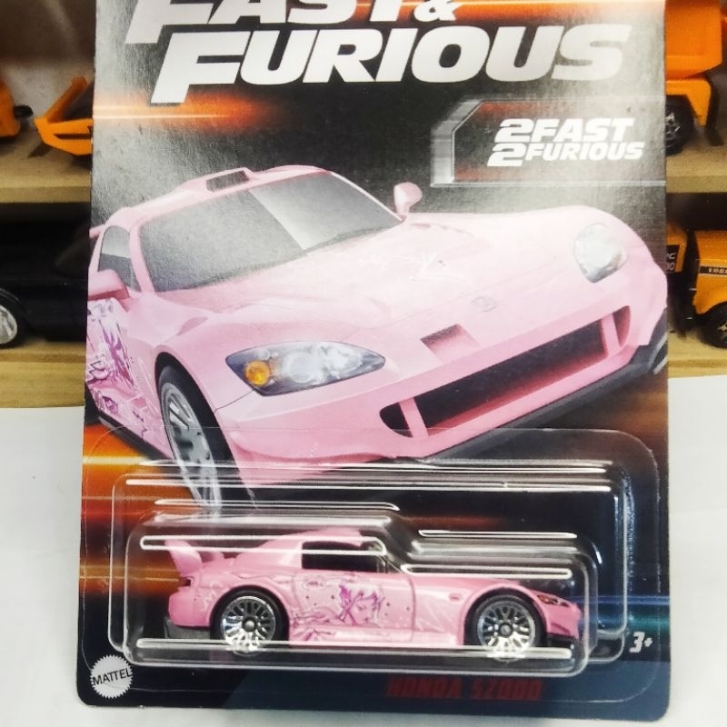 HOT WHEELS HONDA S2000 PINK SUKI FAST & FURIOUS