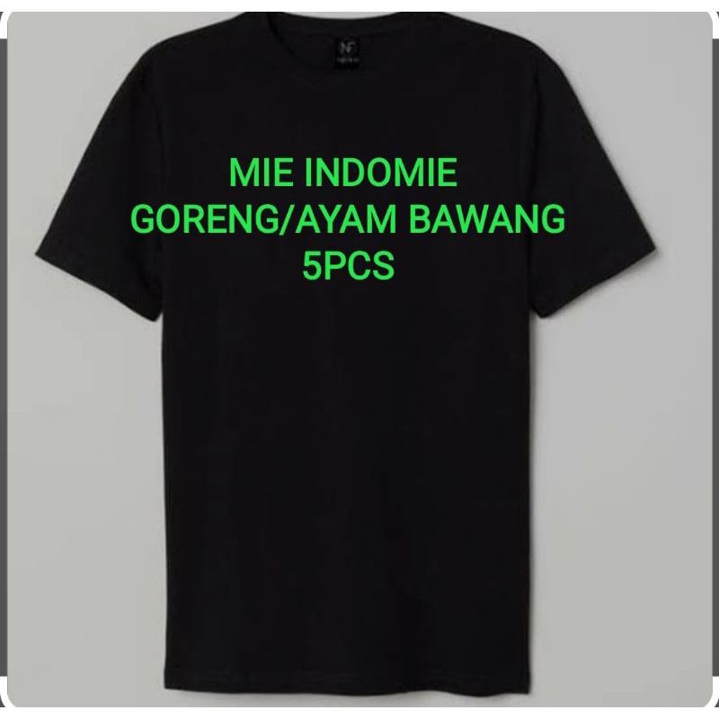 kaos sablon indomie