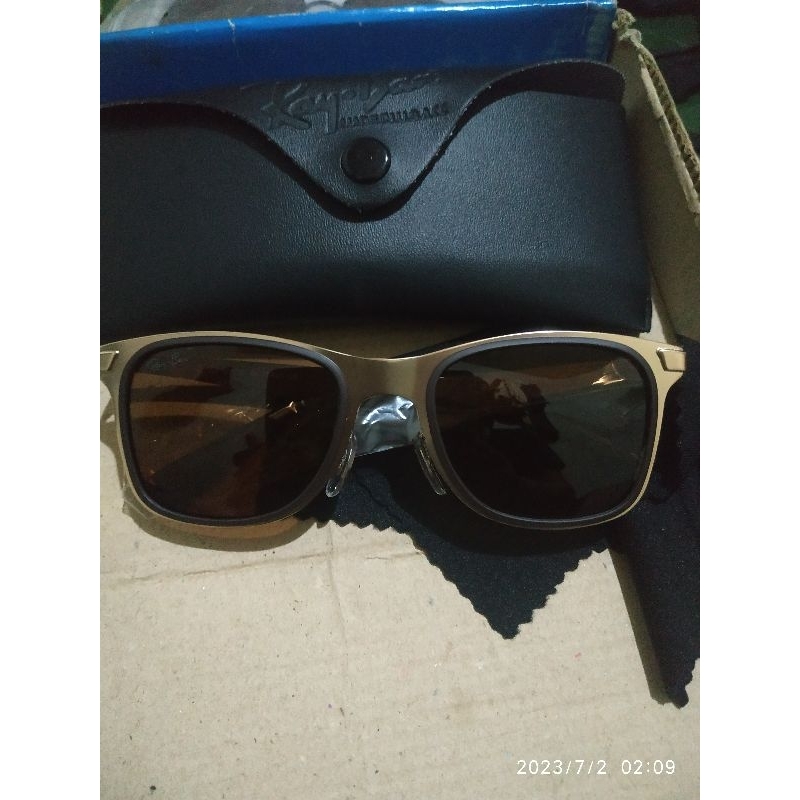 kacamata pria polarized lensa cokelat Kacamata Sunglasses Kaca Mata ORI Polaroid Pria kacamata Polar