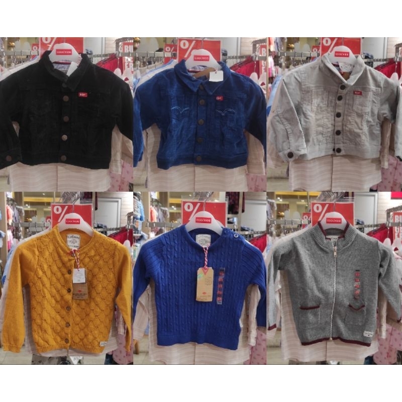RF Lee Cooper baby jaket sweater anak cowok