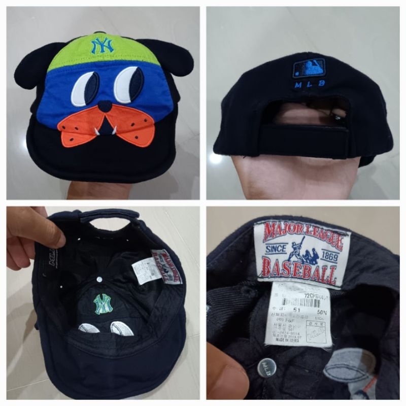 Topi anak mlb NY setelan