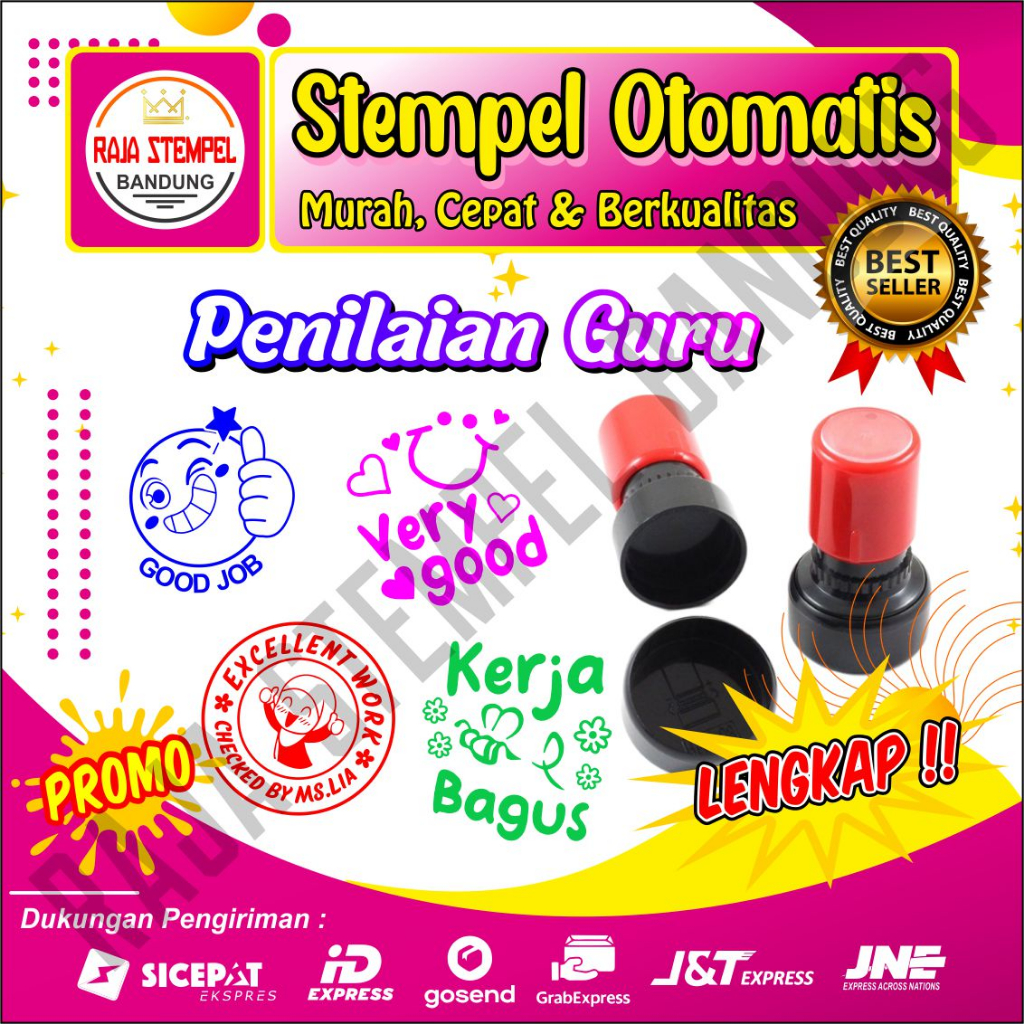 

STEMPEL PENILAIAN BULAT TERLENGKAP | STEMPEL GURU | STEMPEL NILAI | STEMPEL RATING | MURAH