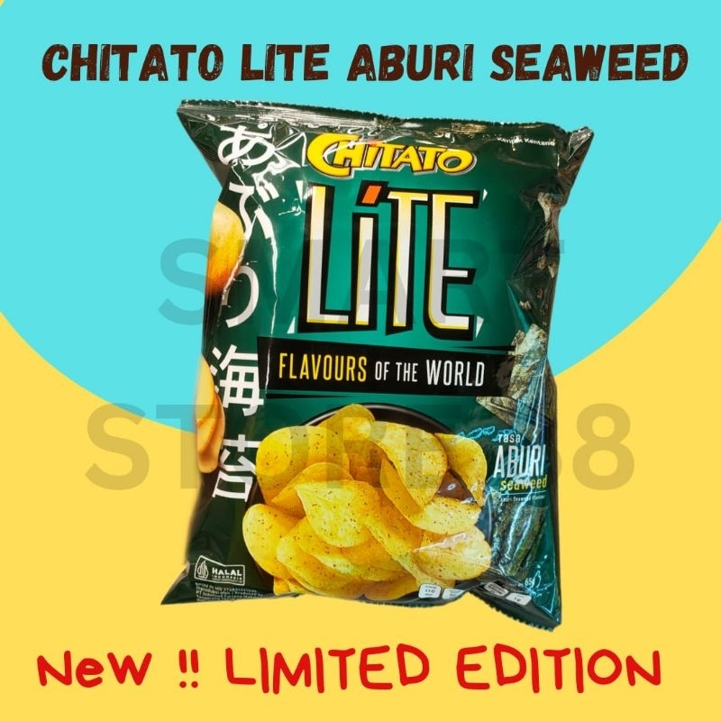 

CHITATO LITE ABURI SEAWEED 65GR LIMITED EDITION