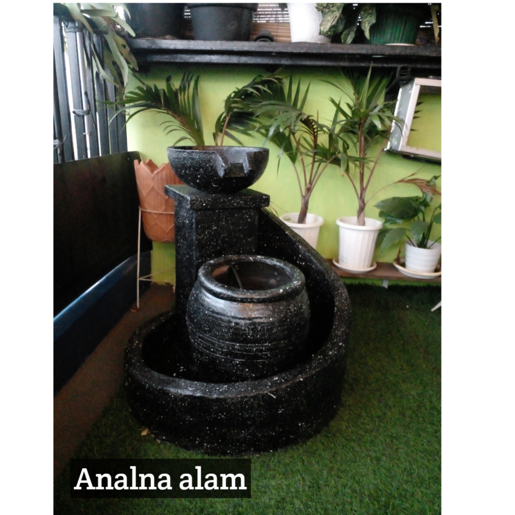 air mancur gentong semi minimalis