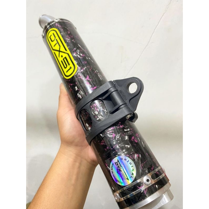 Silincer Only Carbon Forged PINK series Original DTX-51 Ultimate Muffler