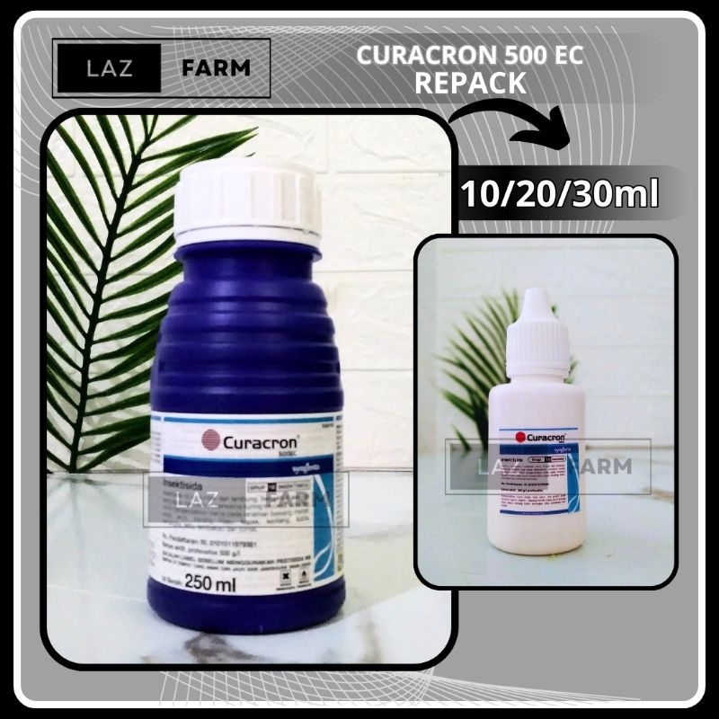 INSEKTISIDA CURACRON 500EC 10 20 30 ML Repack Original Pembasmi ham ulat Lazfarm