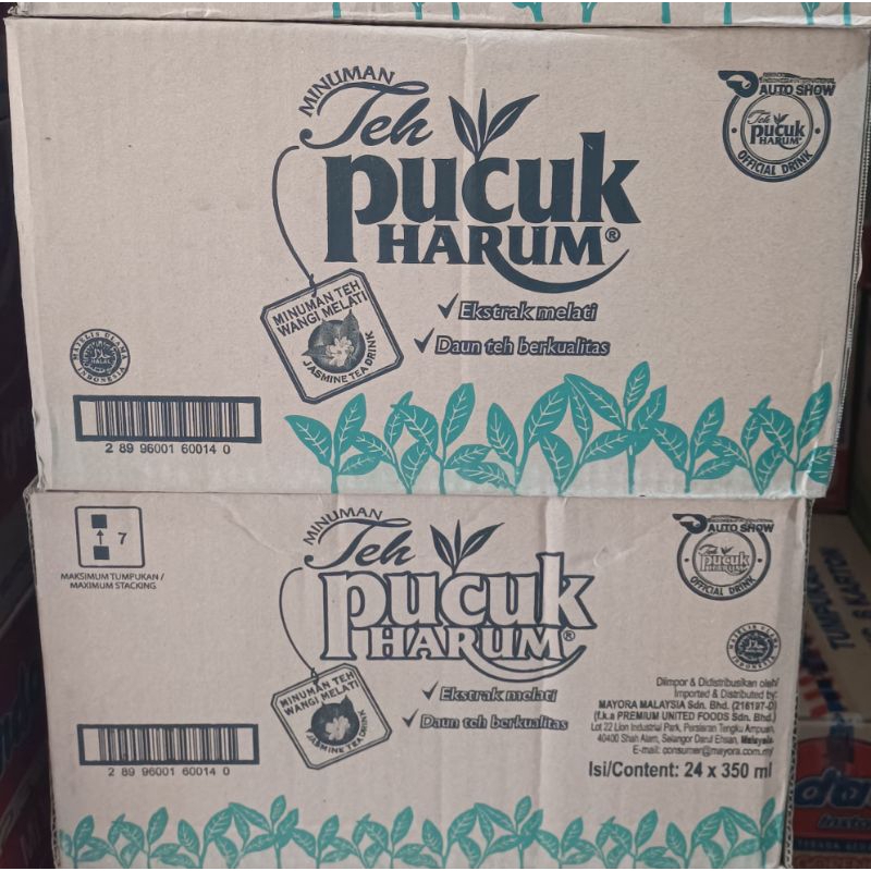 

Teh Pucuk 1dus 350ml x 24botol