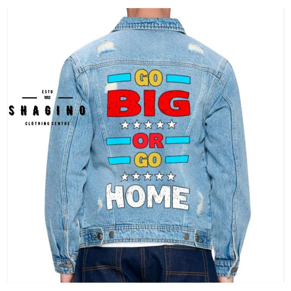 Shagino | TERBARU Jaket Jeans / Jaket Jeans Pria / Jaket Jeans Pria Sobek /Jaket Jeans Pria Oversize
