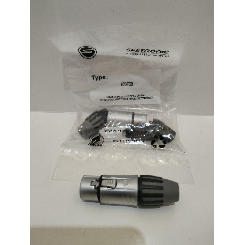 Jack XLR Female Seetronic Jek Canon