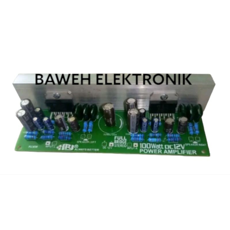 Power amplifier tda 2005 stereo DC 12 volt