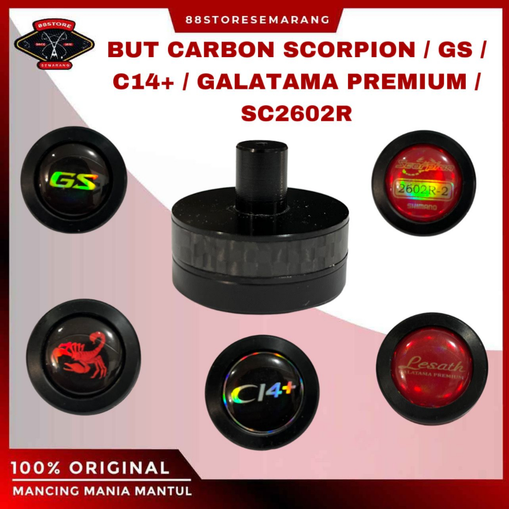 88storekalideres but carbon lesath gs/ lesath galatama premium/ c14+/shimano/scorpion/scorpion2602R