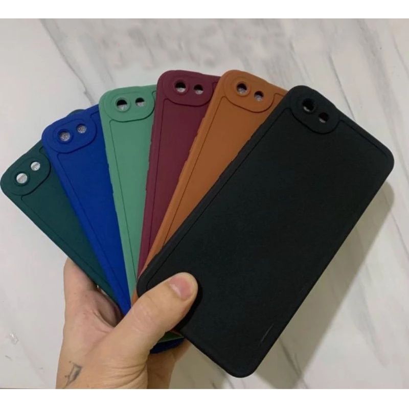 SLICON/CASE VIVO Y71 SOFTCASE MACARON PROCAMERA PELINDUNG CAMERA TERBARU