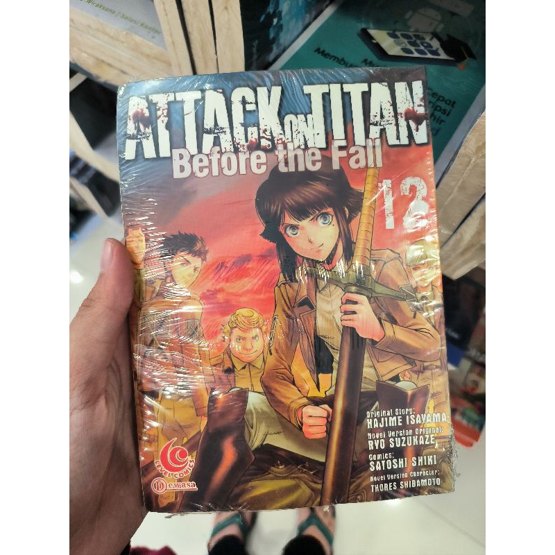 Komik attack on Titan before the fall vol.12