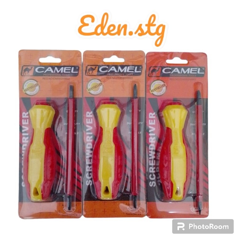 OBENG BOLAK BALIK LISTRIK CAMEL / OBENG ELEKTRIK / OBENG LISTRIK