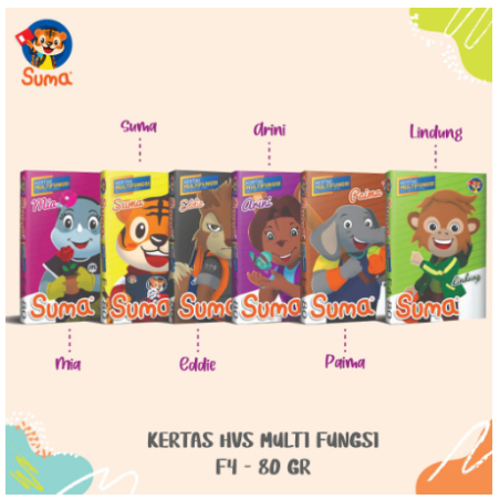 

SUMA Kertas Print F4 HVS 80 gr