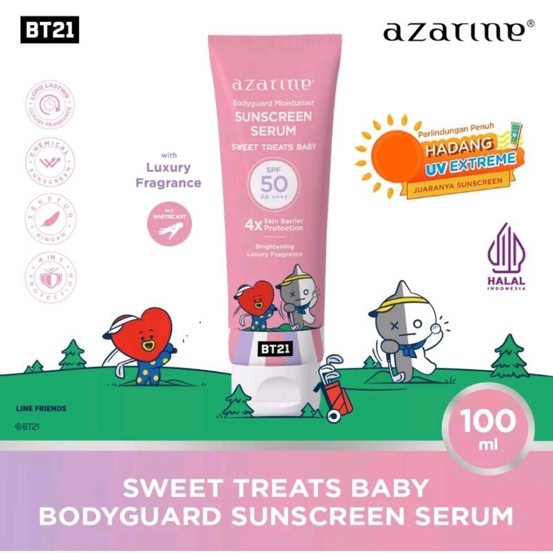 Azarine x BT21 Sunscreen Serum