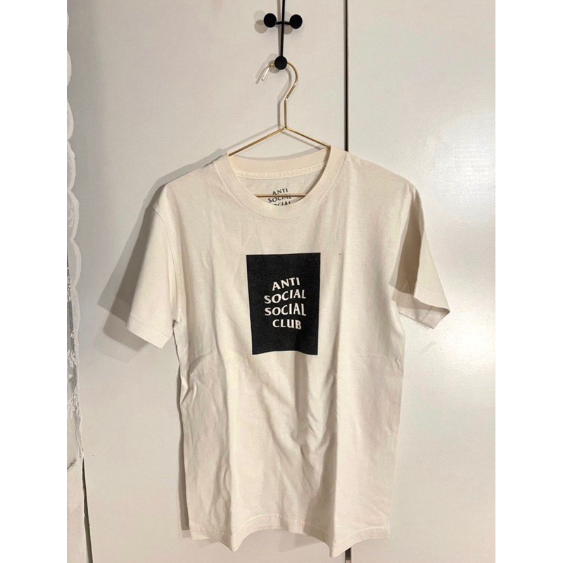 Anti Social Social Club Original White T Shirt Size S