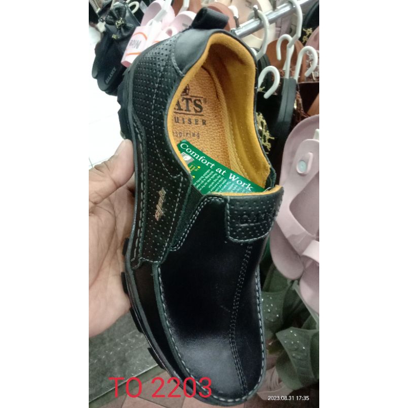 Sepatu Gats TO 2203  bahan kulit sapi awet pakainya bisa puluhan tahun ready size 38-43