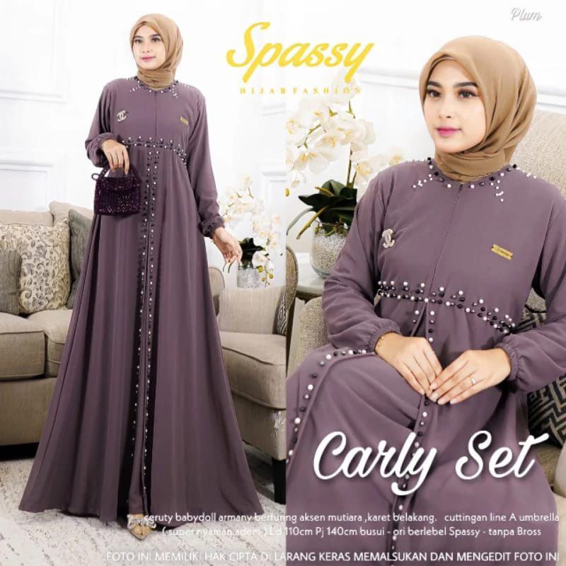 Rassi set//Carly set//set gamis terlaris